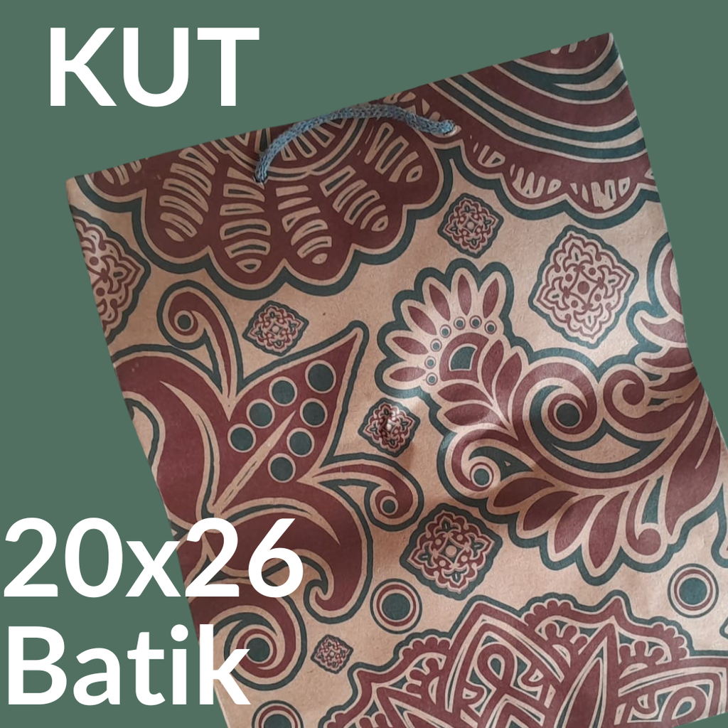 KUT Paper Bag 20x26 Batik