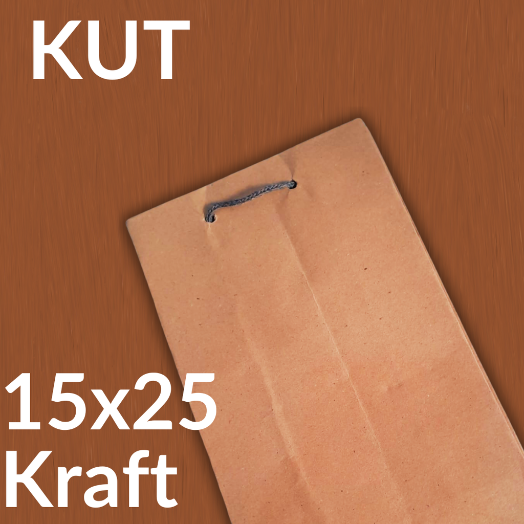 KUT Paper Bag 15x25 Kraft