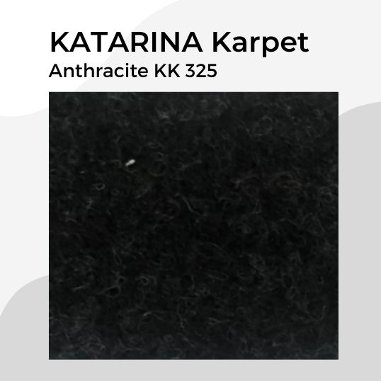 KATARINA Karpet KK325 Hitam Abu Anthracite Rol(30)