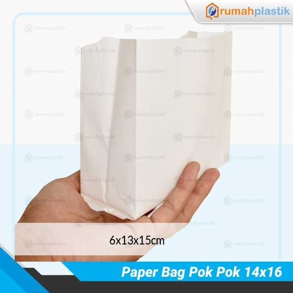 FRESZ PaperPack Pok Pok 14x16 Putih Pak(100)