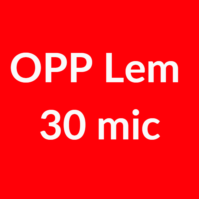 OPP Lem 10x10 30mic