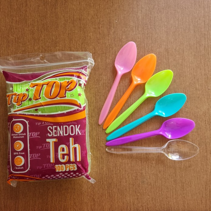 TIPTOP Sendok Jelly Natural Pak(100)