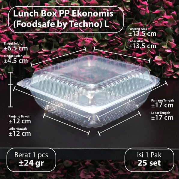 TECHNO Lunch Box PP Foodsave Box L