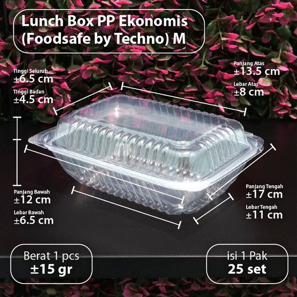 TECHNO Lunch Box PP Foodsave Box M