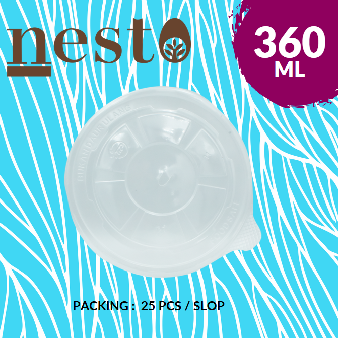 NESTO Lid Bowl 360ml D105