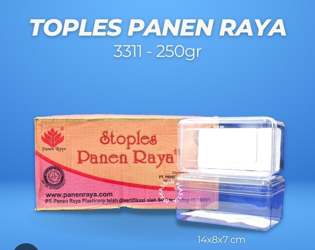 SNJ PANEN Toples 3311 250gr Kotak