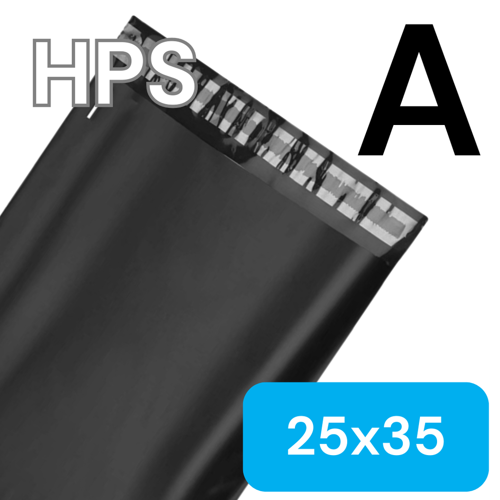 HPS Polymailer 25x35 Grade A Hitam Pak(100)