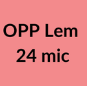 OPP LEM 5x8 40mic