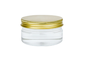 SOPRA Toples Cylinder 200ml 18g + Tutup Jar Aluminium Gold