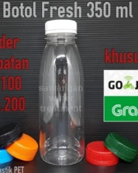 FRESH Botol 350ml 23g + Tutup Putih 