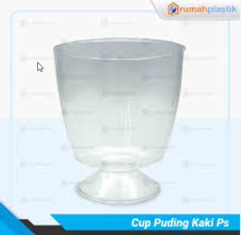 PLU Cup Puding Kaki PS 140ml + Tutup