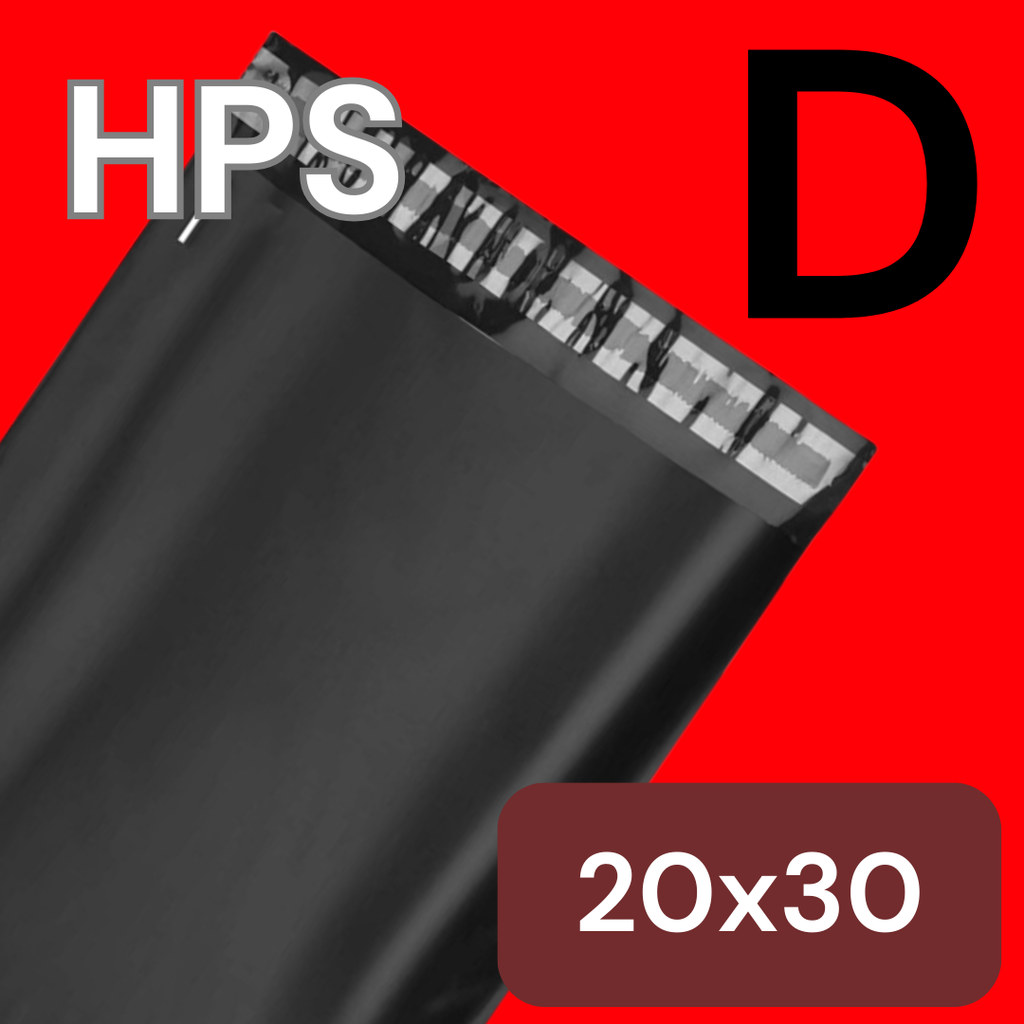 HPS Polymailer 20x30 Grade D Hitam Pak(100)