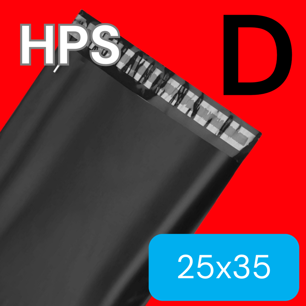 HPS Polymailer 25x35 Grade D Hitam Pak(100)