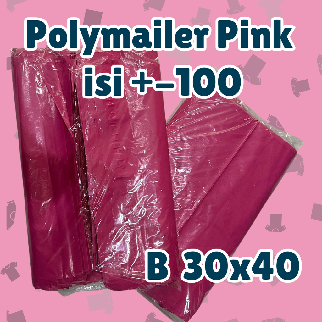 HPS Polymailer 30x40 Grade B Pink Pak(100)