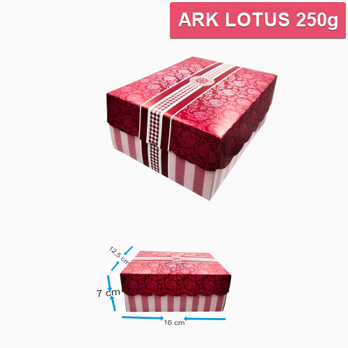 MIT ARK 250gr 16x12.5x7cm Merah