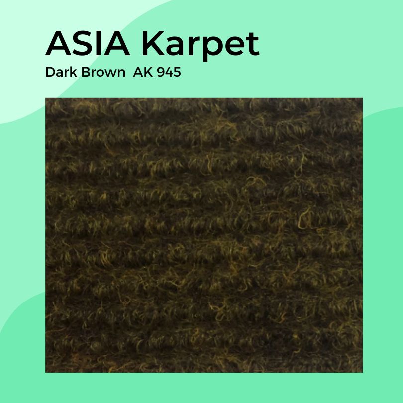 ASIA Karpet AK945 Coklat Dark Brown Rol(30)