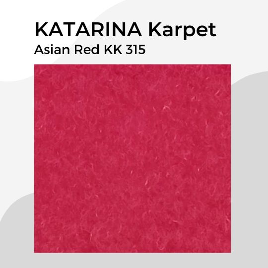 KATARINA Karpet KK315 Merah Asian Red Rol(30)