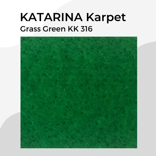 KATARINA Karpet KK316 Hijau Grass Green Rol(30)