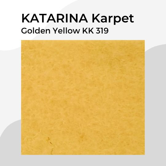 KATARINA Karpet KK319 Kuning Golden Yellow Rol(30)