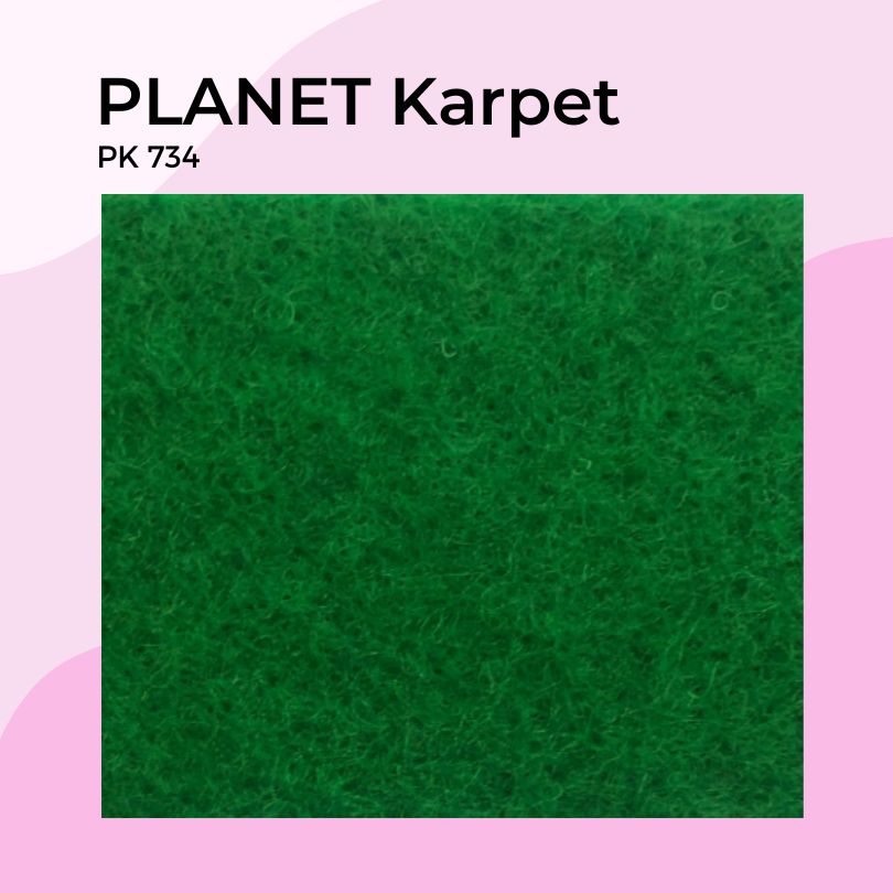 PLANET Karpet PK734 Hijau Rol(30)