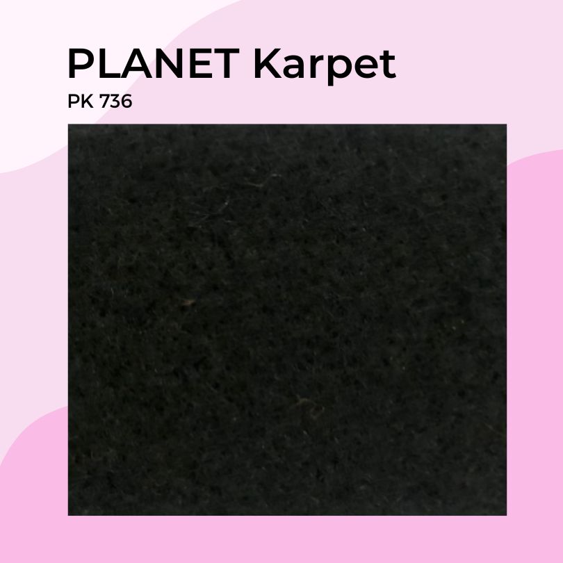 PLANET Karpet PK736 Hitam Rol(30)