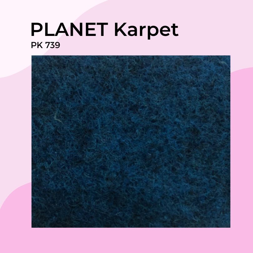 PLANET Karpet PK739 Biru Rol(30)