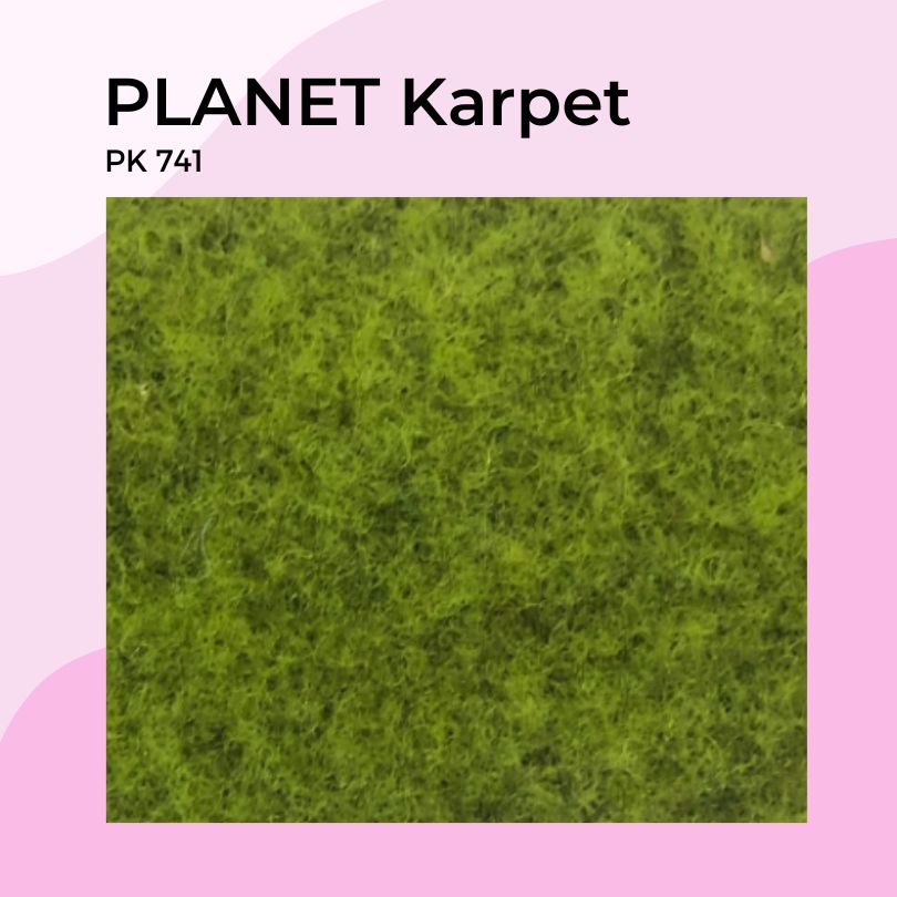 PLANET Karpet PK741 Hijau Lumut Rol(30)