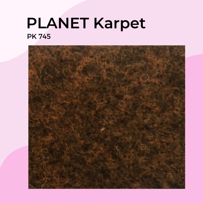 PLANET Karpet PK745 Coklat Rol(30)