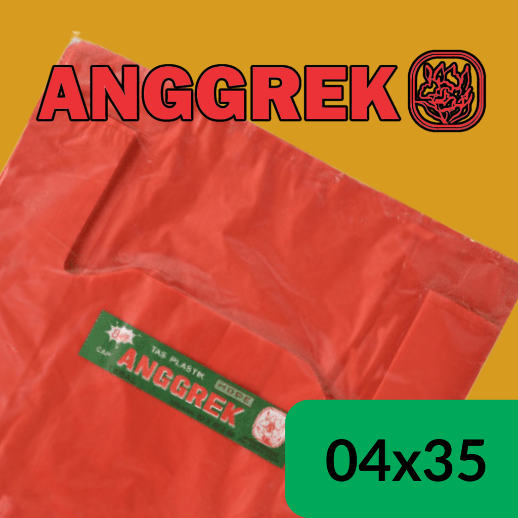 Anggrek 004x35x60 Merah Pak(50)