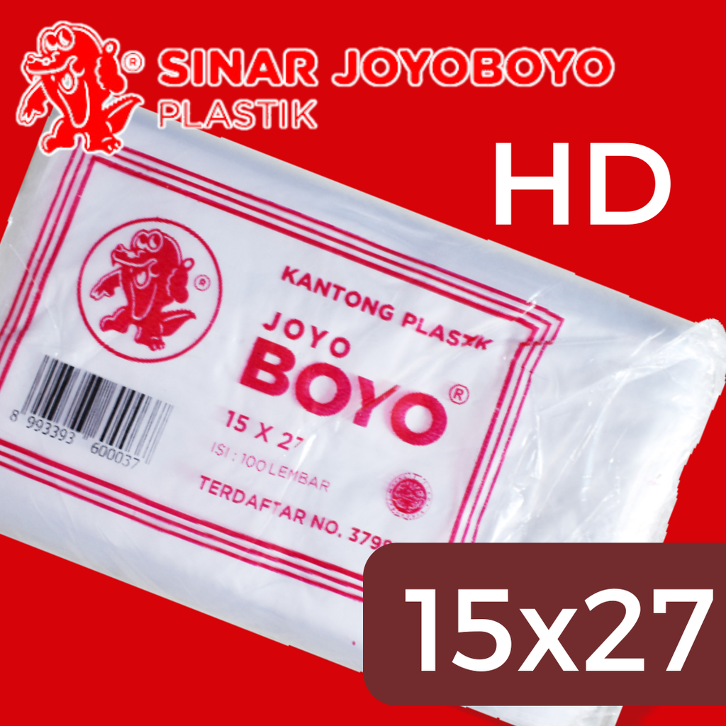 BOYO Merah HD 15x27 uk 1kg Pak(100)