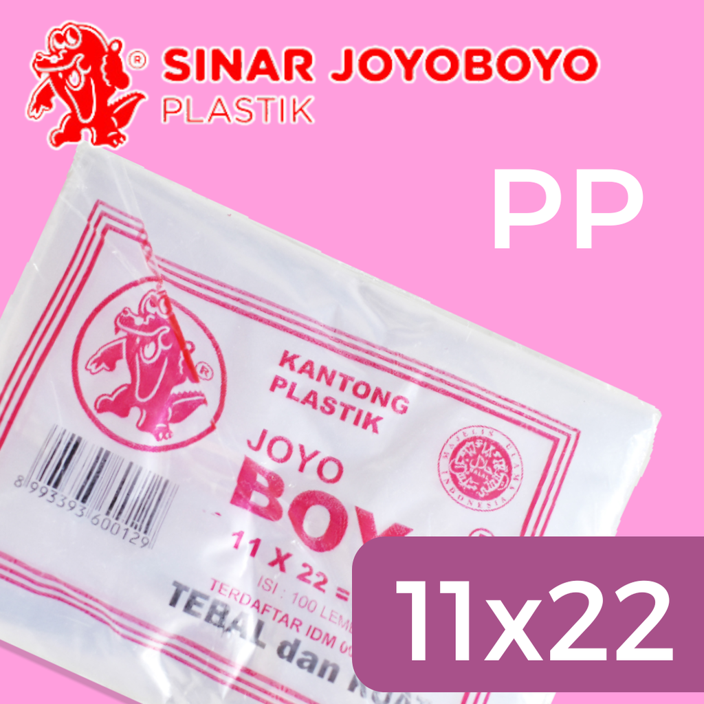 BOYO Merah PP 11x22 uk 1/2kg Pak(100)