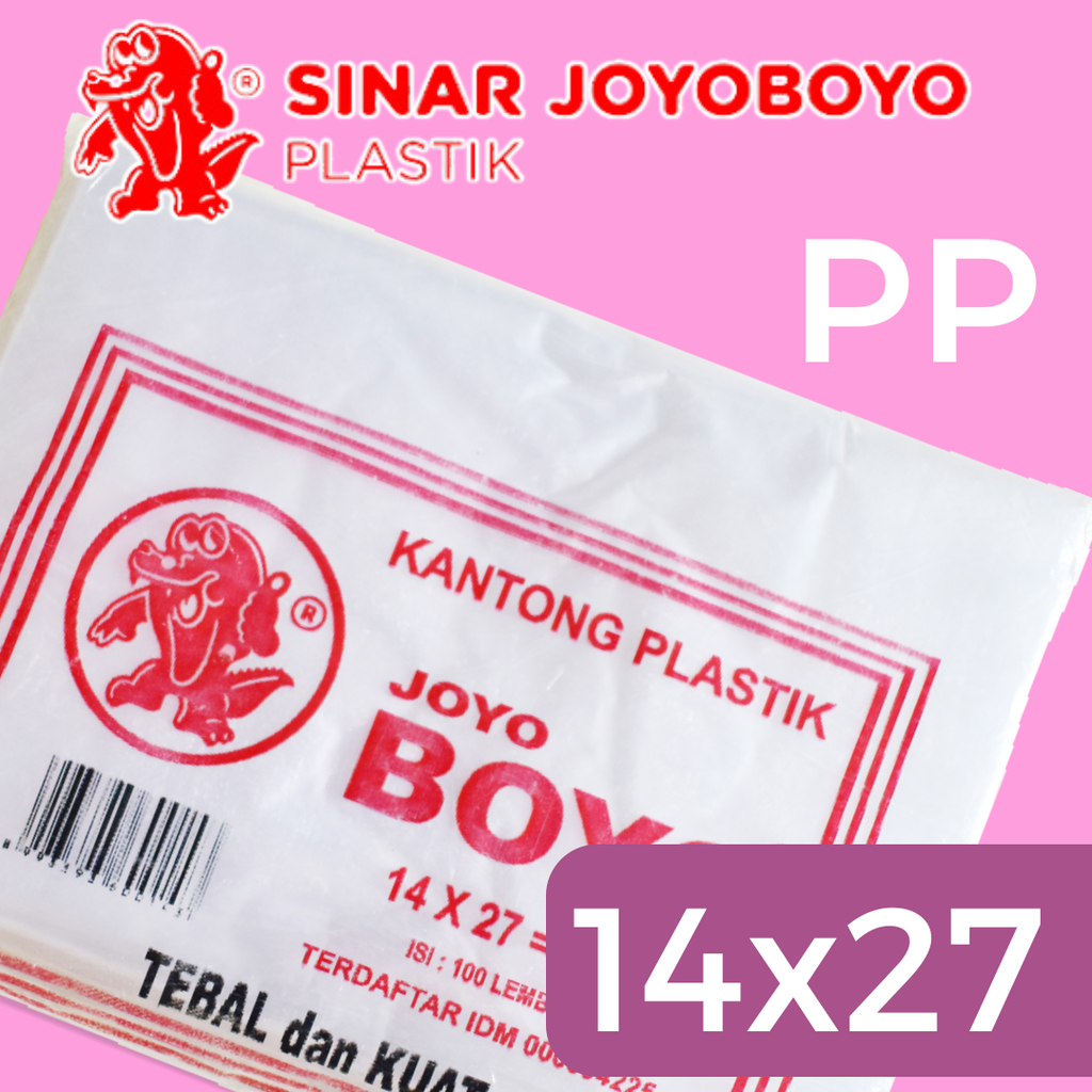 BOYO Merah PP 14x27 uk 1kg Pak(100)