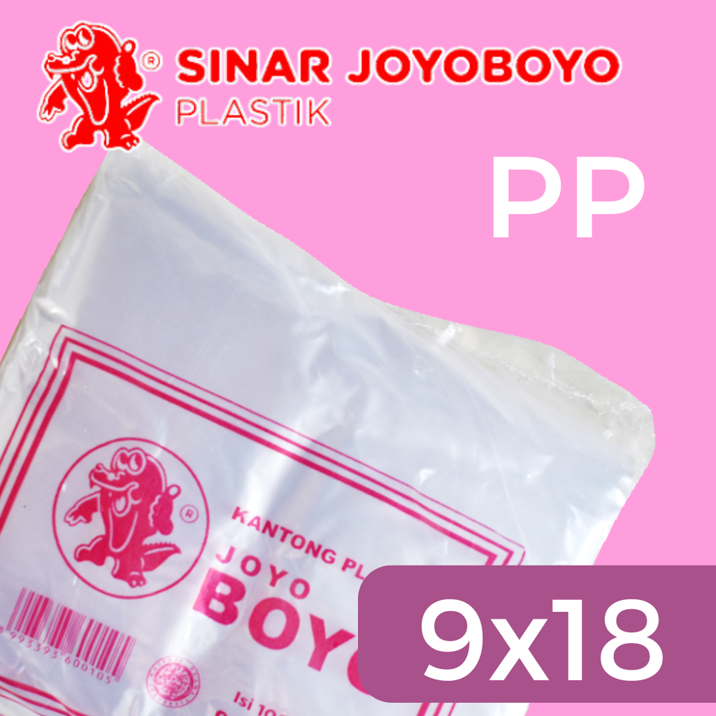 BOYO Merah PP 9x18 uk 1/4kg Pak(100)