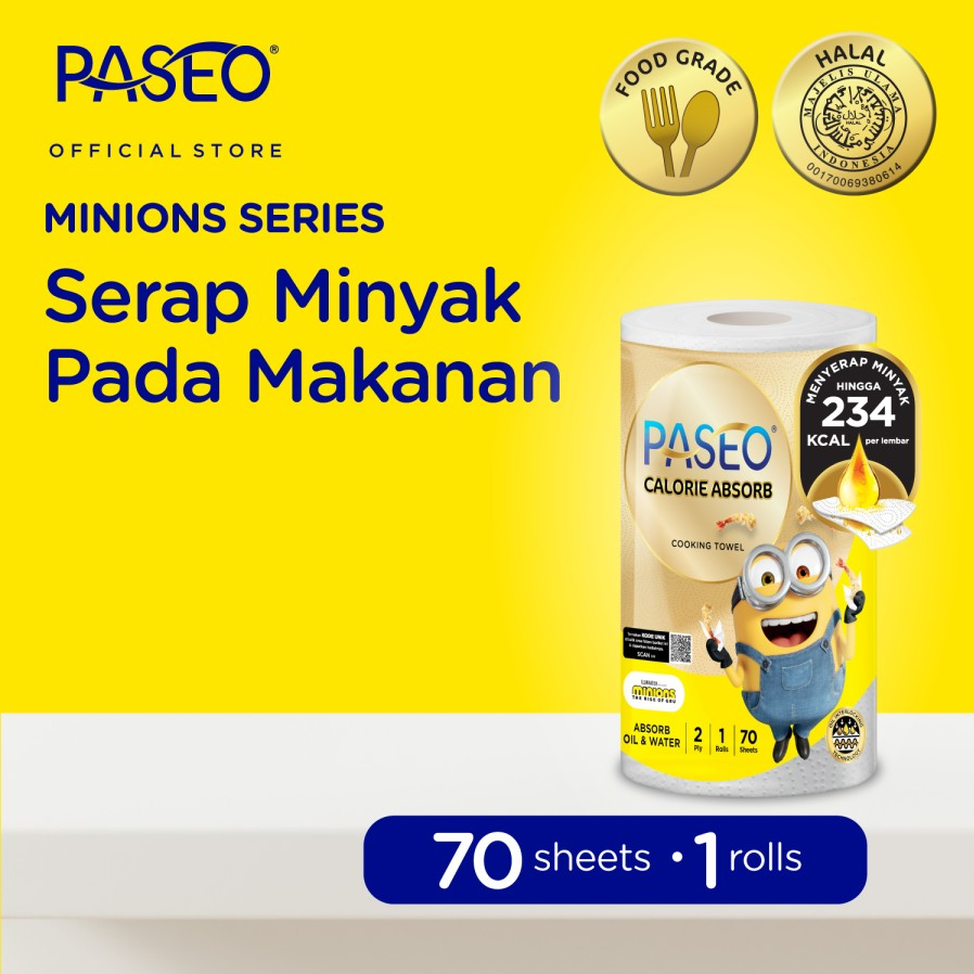 PASEO Cooking Towel Tissue Dapur Pak(70)