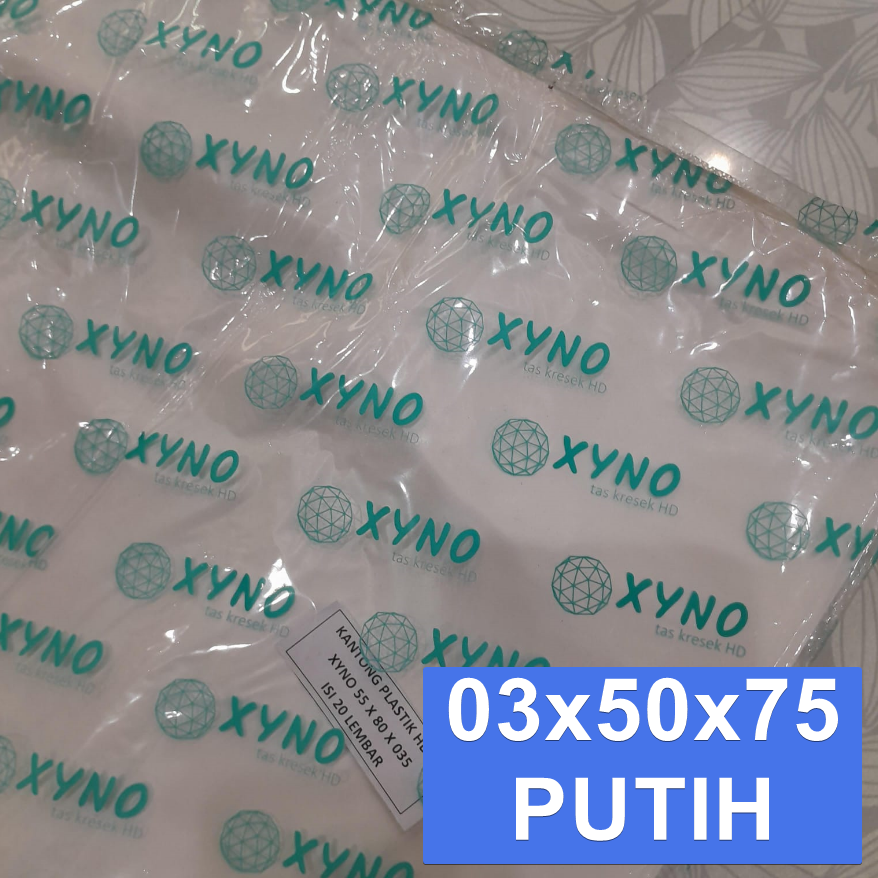 XYNO Kresek 03x50x75 Putih (20)