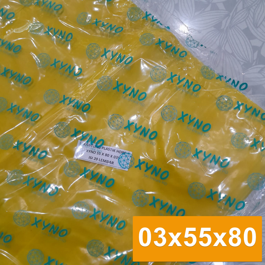 XYNO Kresek 03x55x80 Kuning (20)