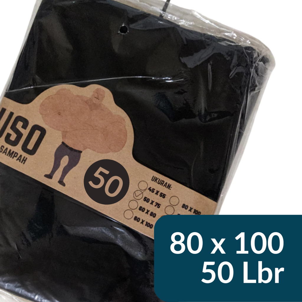 RUSO HD Sampah 80x100 Hitam (50)