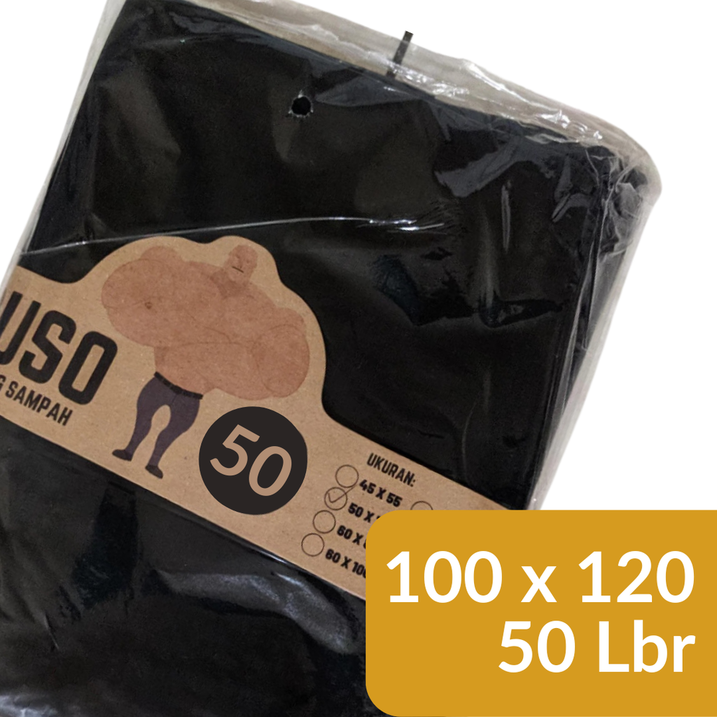 RUSO HD Sampah 100X120 Hitam (50)