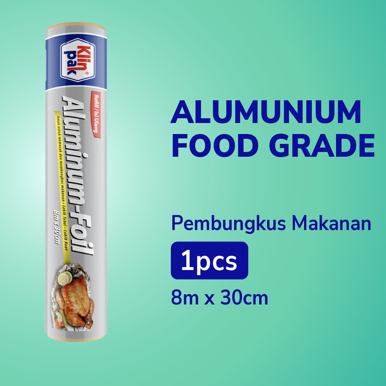 KLINPAK ALUMINIUM FOIL 8mx30cm Refill