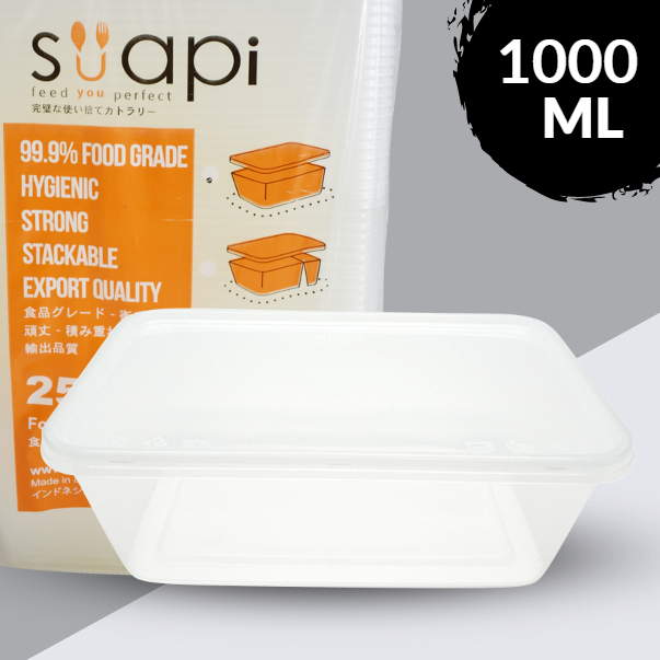 SUAPI Thinwall 1000ml Natural