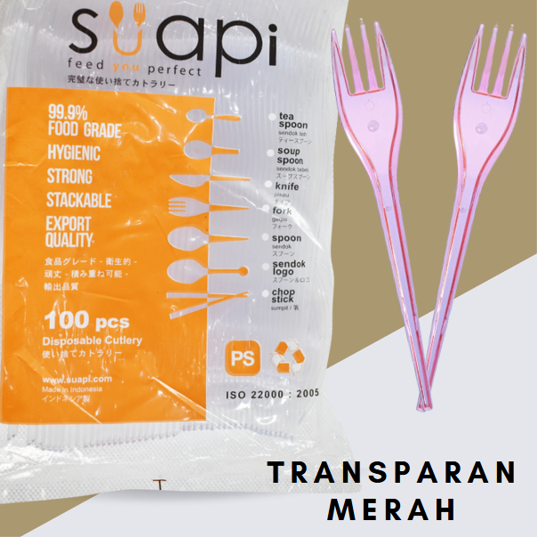 SUAPI PS Garpu Makan Merah Pak(50)