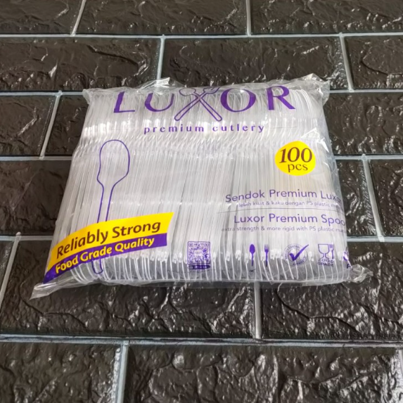 LUXOR PS Sendok Makan Bening Pak(100)