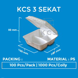 KCS Styrofoam K03 Sekat 190x190x80mm