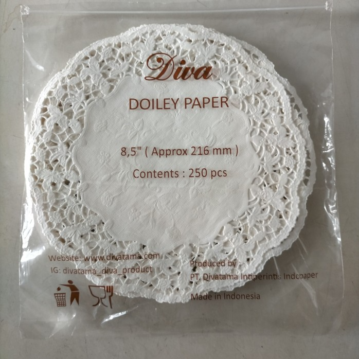 DIVA Alas Tar Paper Doyleys 8.5 Putih Pak(250)