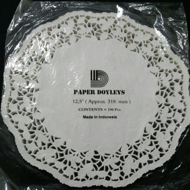 DIVA Alas Tar Paper Doyleys 12.5 Putih Pak(100)