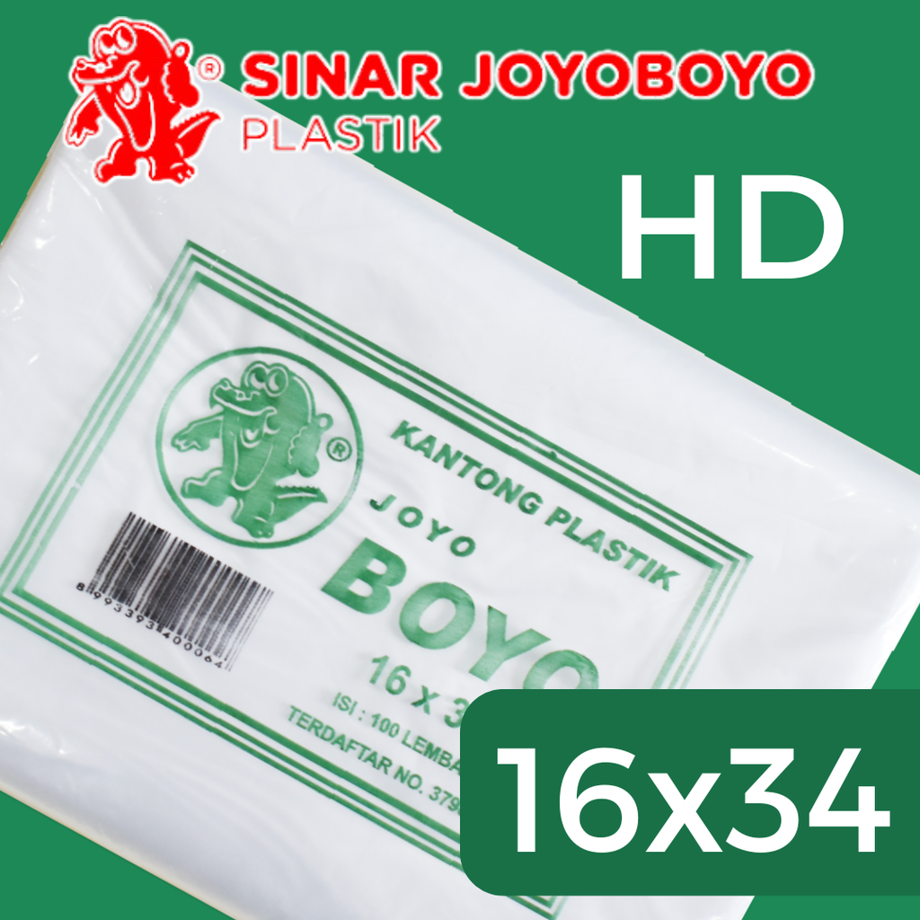 BOYO Hijau HD 16x34 uk 1.5kg Pak(100)