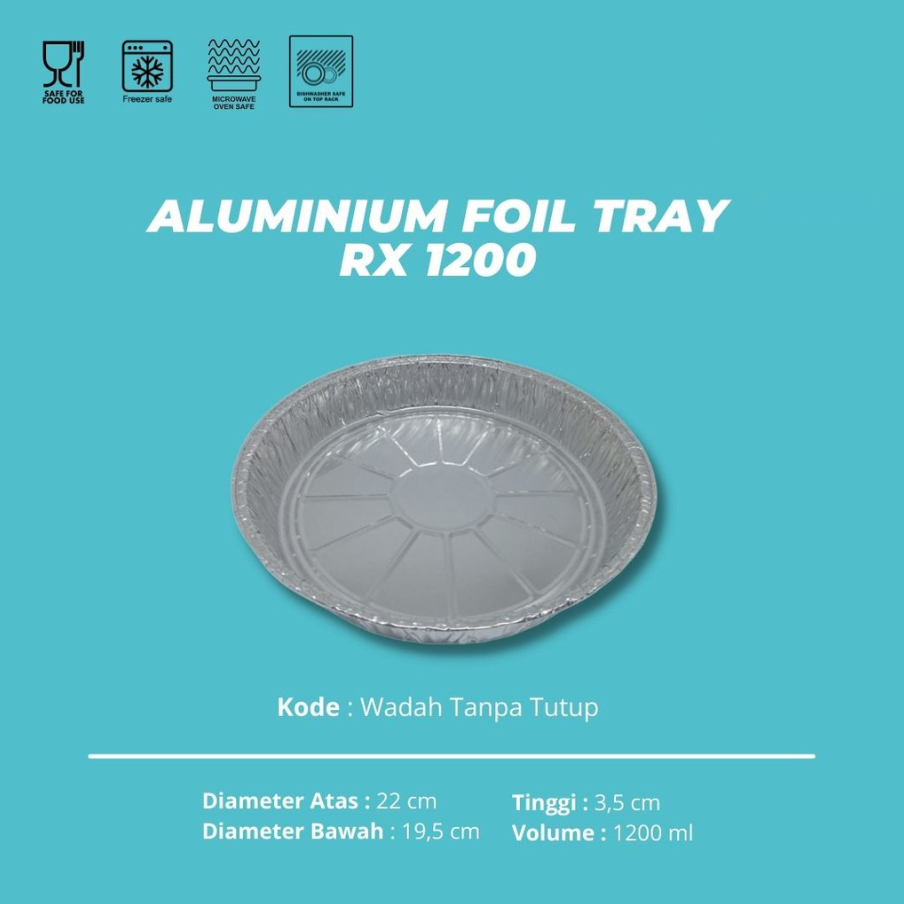 BEST FRESH Alu Tray RX-1200-34