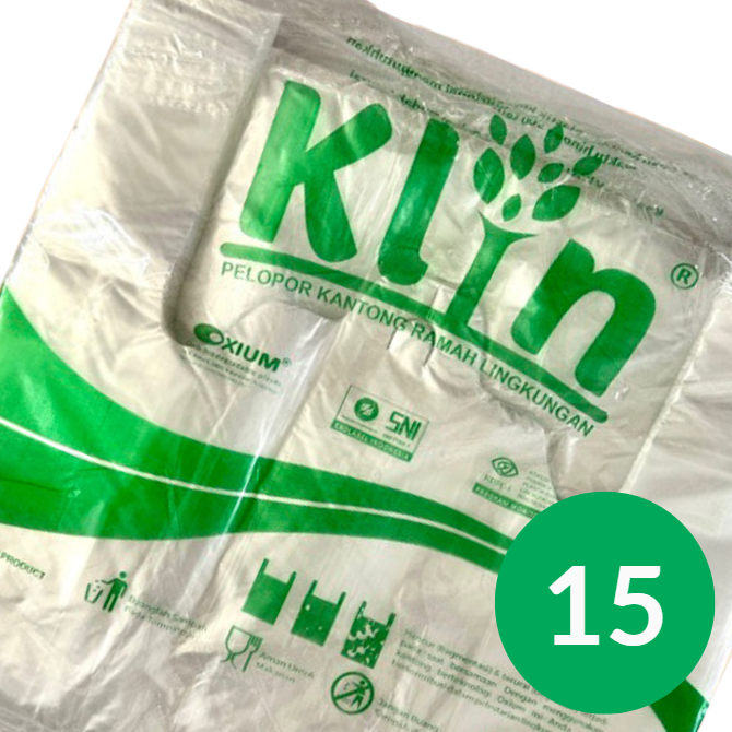 KLIN Oxium Kresek 002x15x33cm Natural Pak(85)