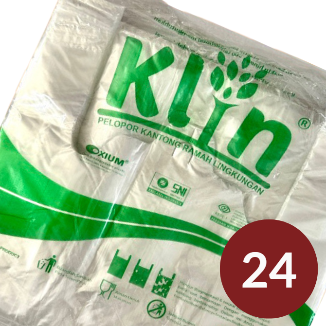 KLIN Oxium Kresek 002x24x43cm Natural Pak(45)