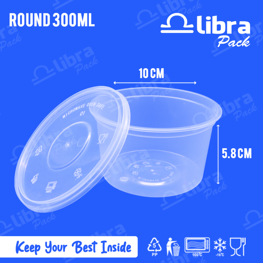 LIBRA Thinwall Round 300ml RD